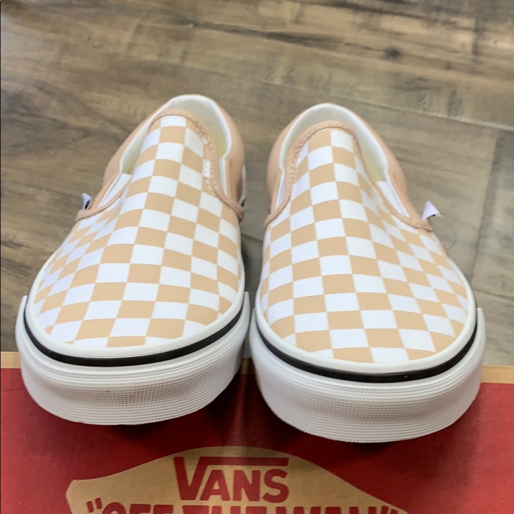 VANS WMNS CLASSIC SLIP-ON Checkerboard Frappe/True Sneakers - Picture 16 of 16